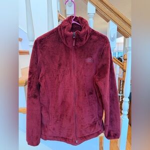 The North Face Deep Red Fleece Jacket